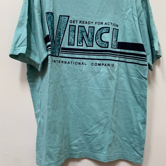 Vinci Men’s T-shirt Short Sleeves Size M - Picture 2 of 4